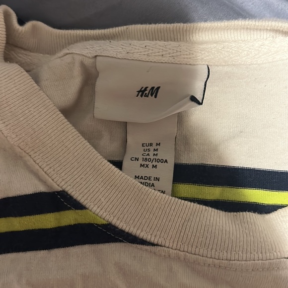 Men’s H&M striped sweater - Picture 2 of 3